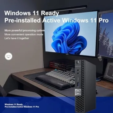 Dell Wyse 5070 Mini Desktop PC with 4K Display, SSD Storage