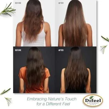 Difeel Rosemary and Mint Hair Oil with Biotin - 12 oz