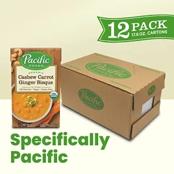Organic Pacific Foods Cashew Carrot Ginger Bisque Soup