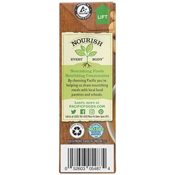 Organic Pacific Foods Cashew Carrot Ginger Bisque Soup