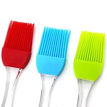SILCONY 7" Silicone Basting Brush for Cooking & Baking