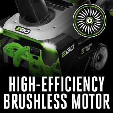 EGO Power+ SNT2110 Cordless Snow Blower with Steel Auger