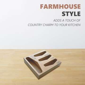 Losvio Bag Storage Organizer (Natural)