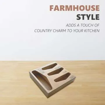 Losvio Bag Storage Organizer (Natural)