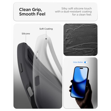Spigen Silicone Fit MagFit Case for iPhone 17 Pro