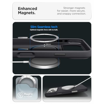 Spigen Silicone Fit MagFit Case for iPhone 17 Pro