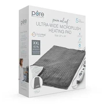 Buy Pure Enrichment 20x24 Ultra-Wide Heating Pad Now