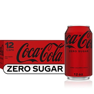 Coke Zero Sugar Cola 12 oz Pack - Refreshing Taste