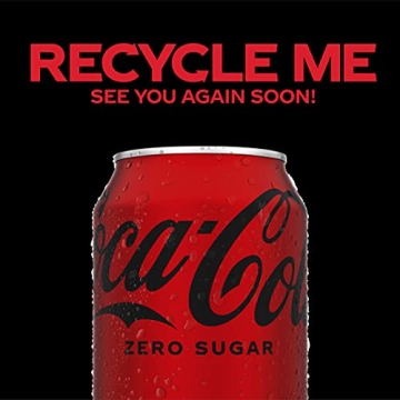 Coke Zero Sugar Cola 12 oz Pack - Refreshing Taste