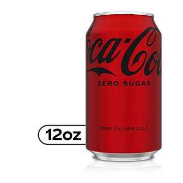 Coke Zero Sugar Cola 12 oz Pack - Refreshing Taste