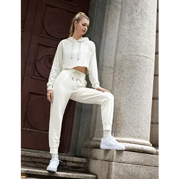 Stylish CRZ YOGA Cropped Hoodie for Active Women