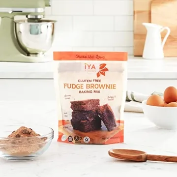 Iya Foods Fudge Brownie Baking Mix - Gluten Free & Delicious