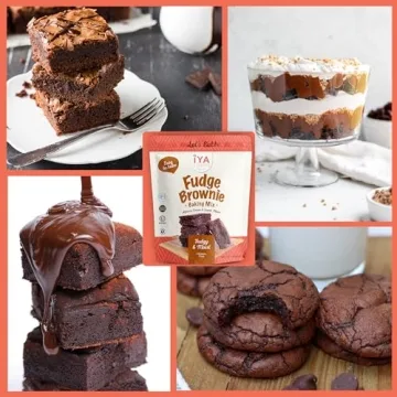 Iya Foods Fudge Brownie Baking Mix - Gluten Free & Delicious