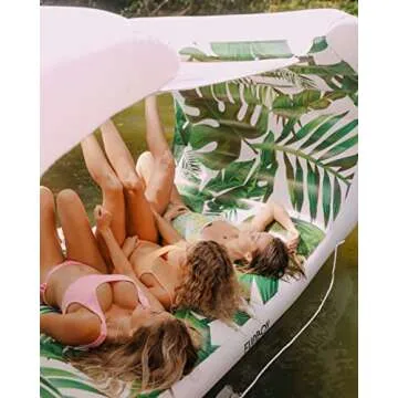 FUNBOY Giant Inflatable Bali Cabana Pool Float for Summer Fun