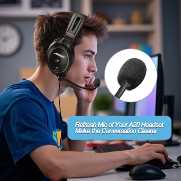 GVOEARS Microphone Covers for Bose Aviation Headsets