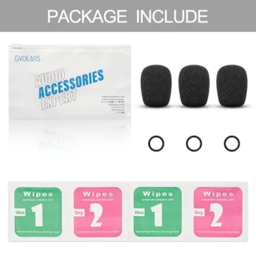 GVOEARS Microphone Covers for Bose Aviation Headsets