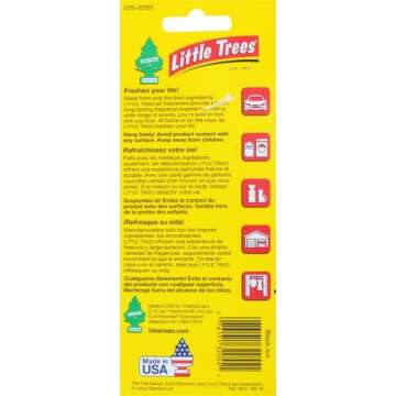 Little Trees Black Ice Air Freshener - Lasting Freshness