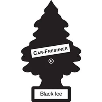 Little Trees Black Ice Air Freshener - Lasting Freshness