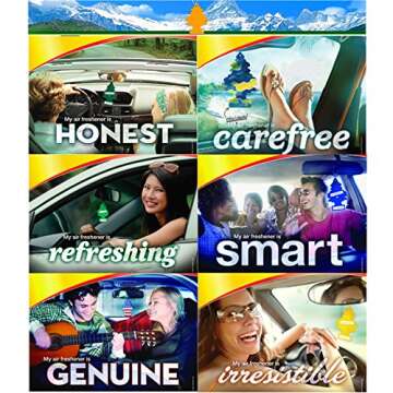 Little Trees Black Ice Air Freshener - Lasting Freshness