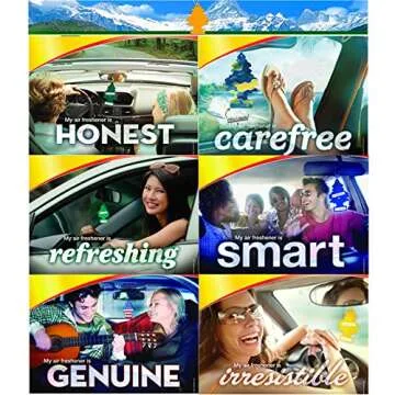 Little Trees Black Ice Air Freshener - Lasting Freshness