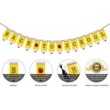 Back to School Pencil Banner - Classroom Decor & More