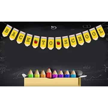 Back to School Pencil Banner - Classroom Decor & More