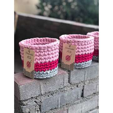 Sosibon Large Seagrass Belly Basket with Handles for Storage (Natural)