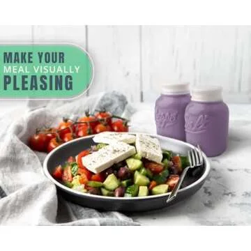 Comfify Vintage Mason Jar Salt & Pepper Shakers - Adorable Kitchen Decor