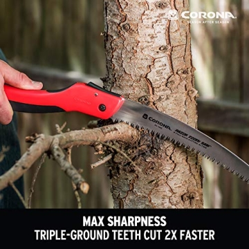 Corona 10-Inch RazorTOOTH Folding Saw for Easy Pruning