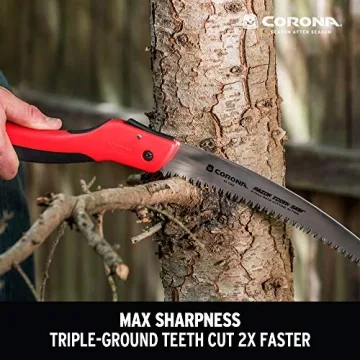 Corona 10-Inch RazorTOOTH Folding Saw for Easy Pruning