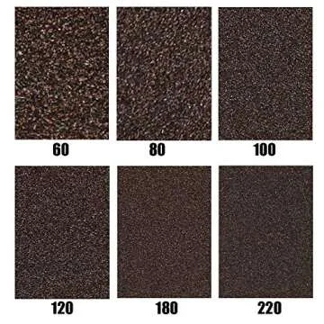 Wellgo 6 Pack Sanding Sponges Set for DIY and Woodworking