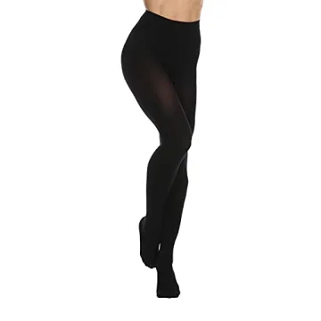 EVERSWE Women's 80 Den Soft Opaque Tights - Black