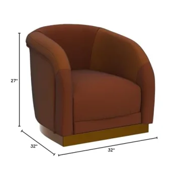 Acanva Mid-Century Velvet Accent Chair for Modern Spaces