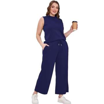 Effortless SAMPEEL Lounge Set for Women - Chic Travel Outfit
