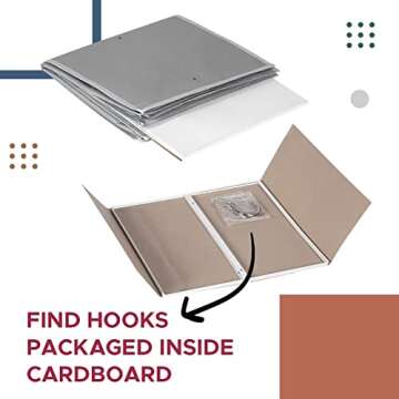 HOLDN’ STORAGE - 3 Shelf Hanging Closet Organizer - Closet Storage and RV Closet Hanging Organizer - Grey with Black Metal Rod - 12” W x 12” D x 29-1/2” H - Closet Hanging Shelves for College Dorms