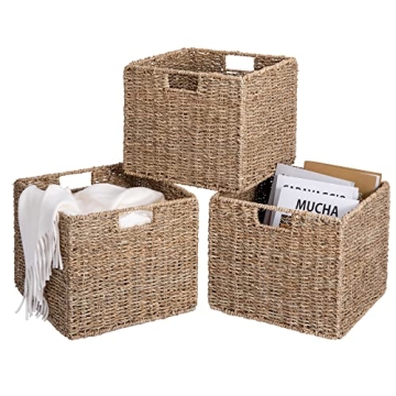 Seagrass Storage Baskets for Home Organization and Style