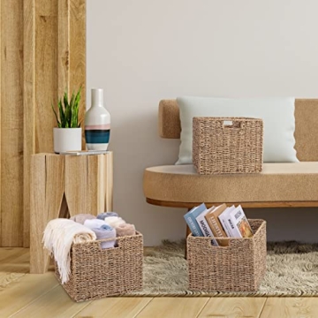 Seagrass Storage Baskets for Home Organization and Style