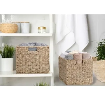 Seagrass Storage Baskets for Home Organization and Style