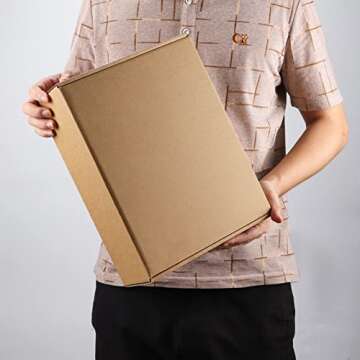 PHAREGE 12x9x4 Shipping Boxes Bulk 20 Pack