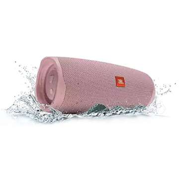JBL Charge 4 Pink Bluetooth Waterproof Speaker