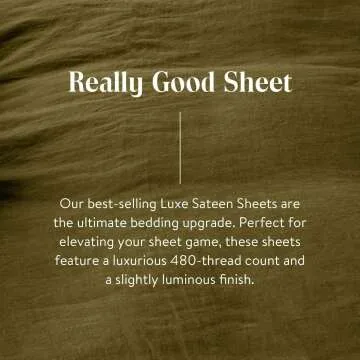 Luxury Sateen 4 Piece Sheet Set in Graphite