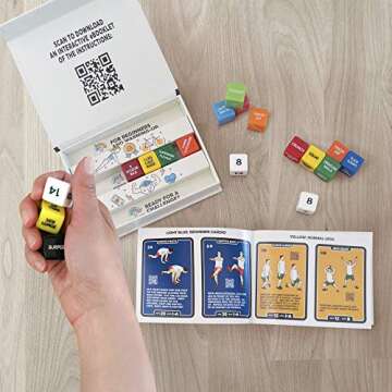 Stack 52 Quick Sweat Fitness Dice. Bodyweight Exercise Workout Game. Designed by a Military Fitness ...