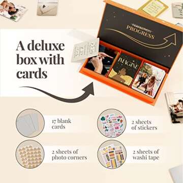 CALMOURA Vision Board Kit for Adults Supplies — Vision Board Supplies Kit for Collage, Scrapbooking — Dream Board and Mood Board for Inspiration