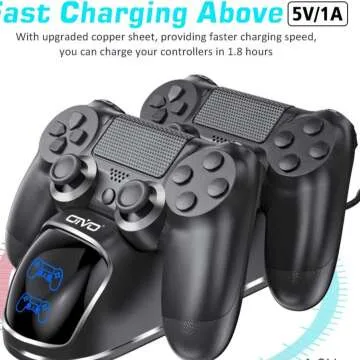 OIVO PS1 Controller - 8 Hour Gameplay Replacement