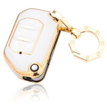 Stylish YHC Key Fob Cover for Jeep Wrangler Gladiator