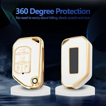 Stylish YHC Key Fob Cover for Jeep Wrangler Gladiator