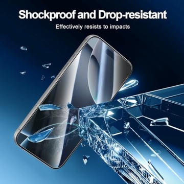 NEW'C iPhone 17 Pro Max & 16 Pro Max Screen Protectors 3-Pack