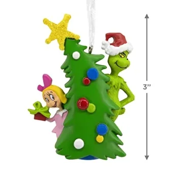 Buy Hallmark Grinch and Cindy Lou Who Christmas Ornament