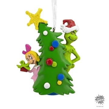 Buy Hallmark Grinch and Cindy Lou Who Christmas Ornament