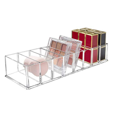 Acrylic Detachable Makeup Organizer 8 Compartments